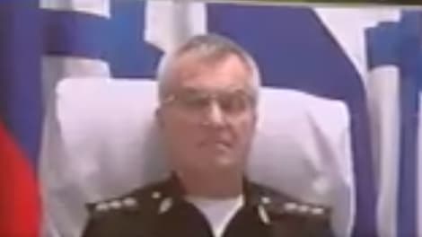 ‘Dead’ Russian Admiral Shoved in Front of the Cameras to Prove He Survived Missile Blast