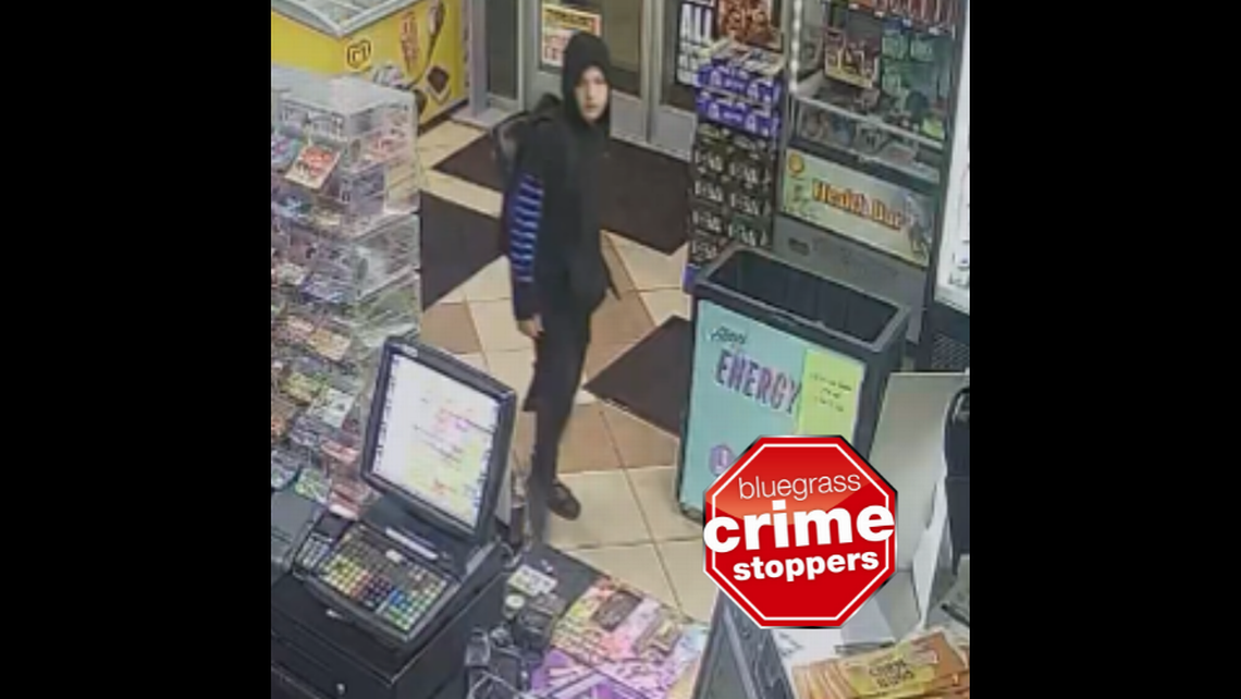 Lexington police look for man who robbed gas station. Robberies increase slightly this year