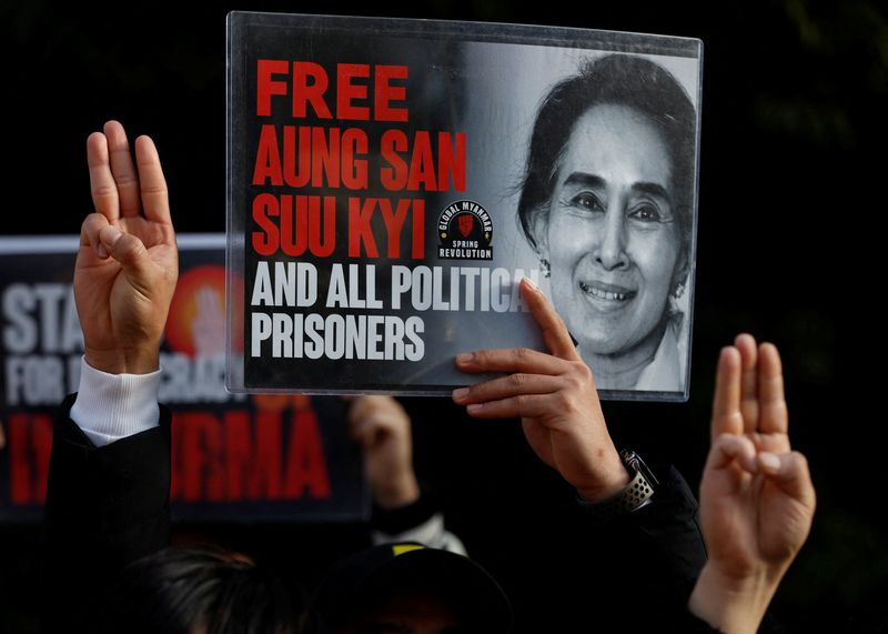 Myanmar's jailed ex-leader Aung San Suu Kyi ailing