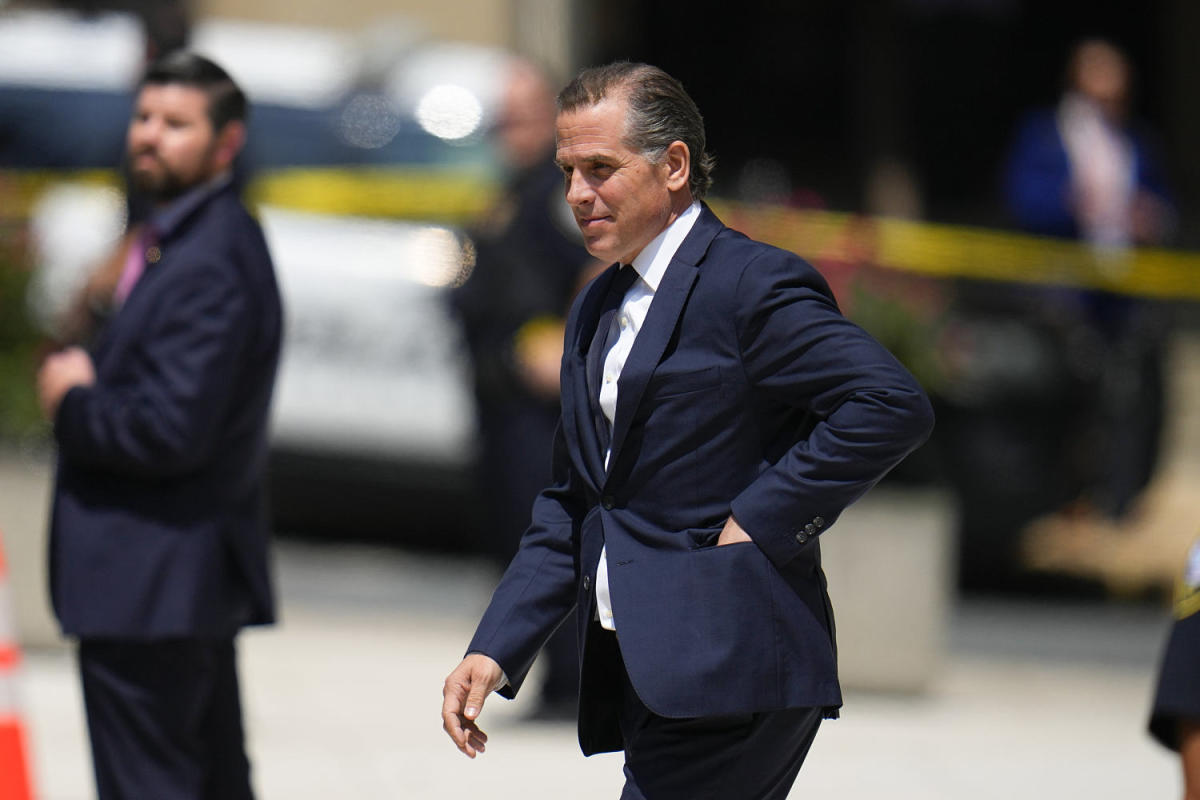 Hunter Biden to be arraigned in Delaware on gun charges